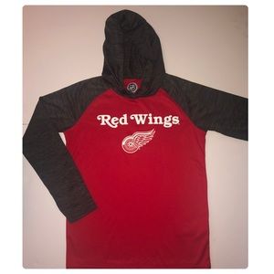 Like New! Detroit Red Wings Lightweight Hoodie